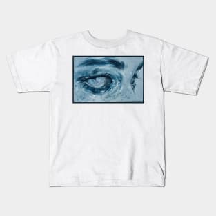 Blue eyes Kids T-Shirt